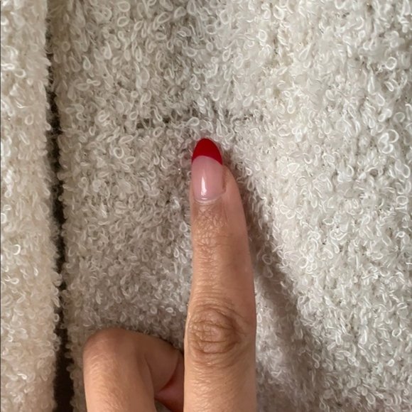 Cat & Jack Open Cardigan Cream Girls Large - Picture 6 of 6